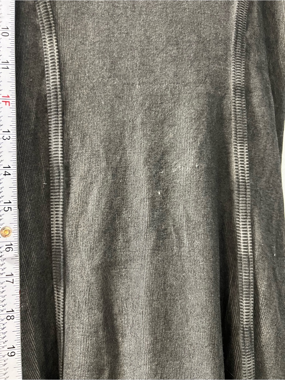 Rundholz Washed Charcoal Architectural Midi Dress M - Picture 14 of 16